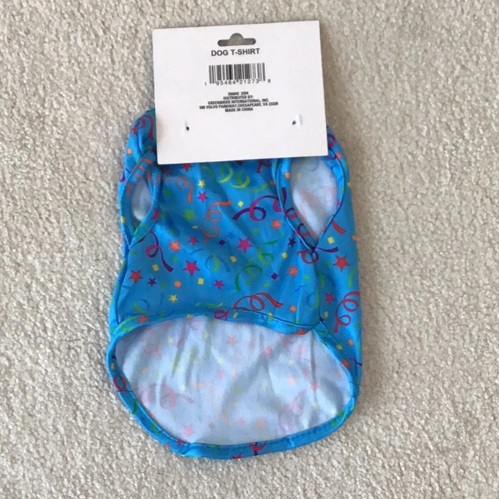 Cute doggie T shirt in stretchy polyester fabric. - Picture 2 of 3